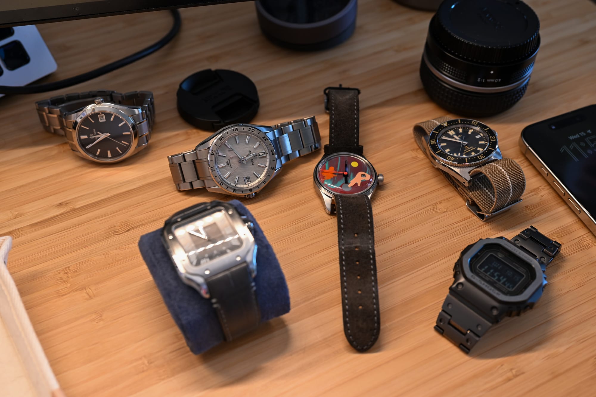 Overthinking a watch collection
