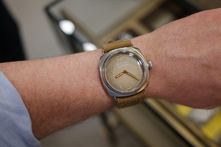 Two things on my list that aren’t on Black Friday deals lists: Panerai and CW Bel Canto Lumiere